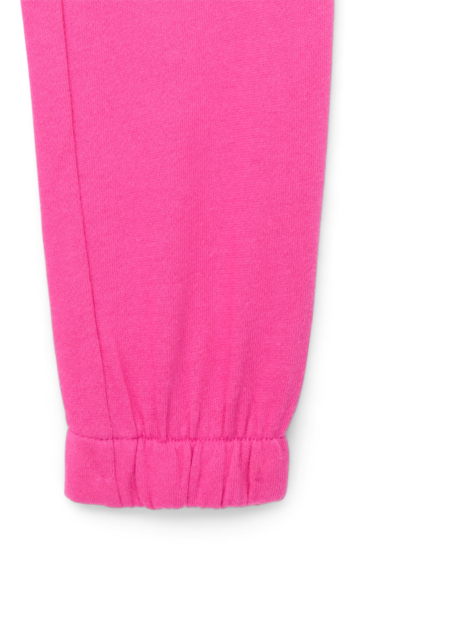 Athletic Works Little and Big Girls Fleece Jogger Sweatpants, Sizes 4-18 & Plus