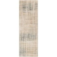 thumbnail image 2 of Nourison Washable Decor 2' x 6' Beige Blue Modern Indoor Rug, 2 of 8