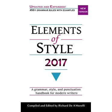 Elements of Style 2017 (Hardcover)