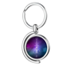 thumbnail image 1 of Universo símbolo Totem patron extranjero Rotating keychain Metal Keyring Holder, 1 of 2