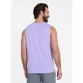 thumbnail image 4 of Athletic Works Men's & Big & Tall Tri-Blend Muscle Tee Shirt Tank Top, Sizes XS-4XLT, 4 of 5
