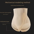 thumbnail image 3 of Pantalones moldeadores de cintura alta sin costuras con efecto contracción de abdomen y cadera, pantalones moldeadores de abdomen de talla grande para posparto, ropa interior ligera y, 3 of 6
