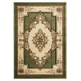 thumbnail image 3 of United Weavers Drachma Patras Traditional Medallion Area Rug, Green, 5'3" x 7'6", 3 of 5