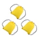 thumbnail image 3 of Drawstring Bags Travel Daily Use Backpacks Yellow Polyester Clothes Storage for 3Set, 3 of 4