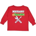 thumbnail image 3 of Inktastic Mechanic in Training Boys or Girls Long Sleeve Toddler T-Shirt, 3 of 5