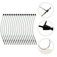 thumbnail image 3 of MasteelfCA 5000pcs Price Tags Fastener Hanging Tags Snap Lock Pin Black Security Loops, 3 of 7