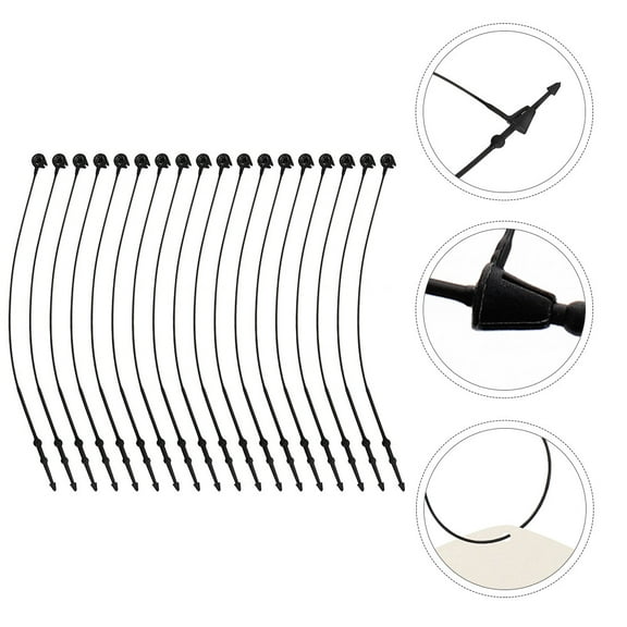 GARVALON 5000Pcs Security Loop Fasteners for Clothing Tags and Retail Use