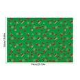 thumbnail image 3 of Tyidzon 5pcs Christmas Wrapping Paper, Xmas Vintage Gift Wrapping Paper 20x28" DIY Crafts Wrapping Paper Rolls for Holiday Party Celebration, Green, 3 of 7