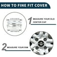 thumbnail image 2 of Unique Bargains Car Wheel Center Hub Cap Rim Cover Hub Caps 62mm 2.44" OD Snap-in Plastic for Most Cars Silver Tone Silver Tone, 2 of 6