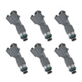 thumbnail image 3 of Fuel Injectors Set of 6 Compatible with Acura MDX RDX ZDX TL RL TSX Honda Accord Crosstour,3.5L 3.7L V6 2008-2018# 16450-R70-A01 FJ982 842-12352 1550571 16450R070A01 16450R70A01 16450R71L01 84212352, 3 of 7