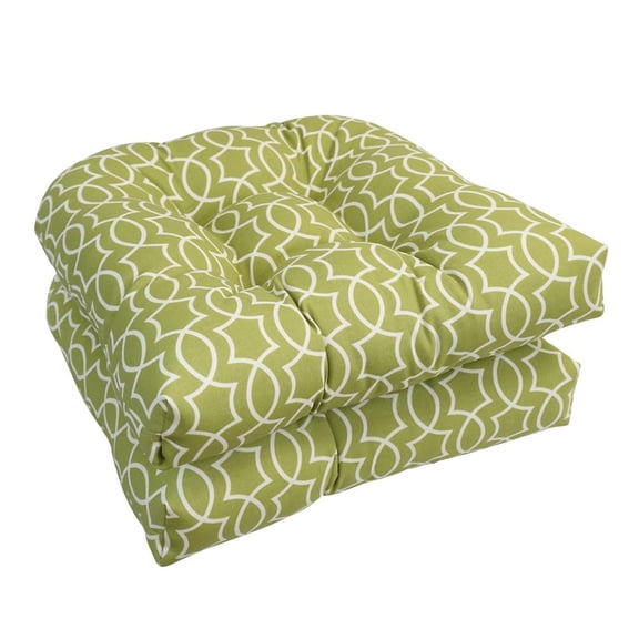 Blazing Needles 19-inch U-Shaped Dining Chair Cushions (Set of 2) 93184-2CH-OD-192