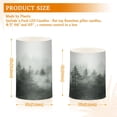 thumbnail image 6 of Yayeee Flameless Candles with Remote Flickering Battery Operated Multi Color Changing, Foggy Forest, 6 of 7