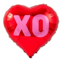Oversized XOXO Mylar Balloon, Red, 40", Valentine's Day by Way To Celebrate