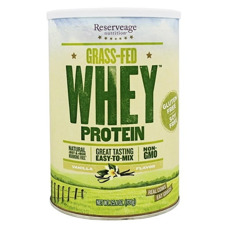 Reserveage Nutrition - Grass-Fed Whey Protein Vanilla - 25.4 oz.
