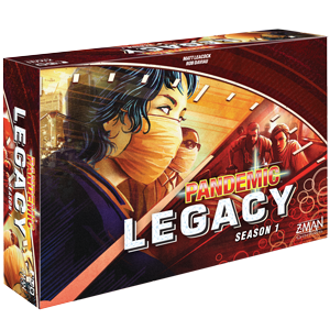 Pandemic Legacy Red Strategy Board Game
