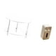 thumbnail image 5 of Mesa Auxiliar Compacta De Acrílico Transparente Para Bebidas, Ideal Como Mesita De Noche O Mueble Auxiliar. Fácil De Armar Para Sala De Estar, Baño O Hogar. Incluye Dispensador De Pañuelos, 5 of 8