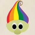 thumbnail image 2 of CafePress - Rainbow Troll Tote Bag - Unisex Canvas Tote Bag, Beige, 1-Piece, 2 of 7