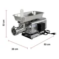 thumbnail image 4 of Molino para Carne 2 Hp ZAIT Gran Potencia Acero Inoxidable, 4 of 5