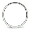 thumbnail image 2 of Primal Gold 14 Karat White Gold 4mm Bevel Edge Comfort Fit Band Size 6, 2 of 7