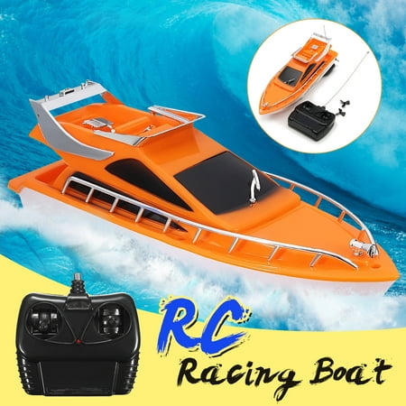Grtsunsea RC Radio Electric Radio Remote Control High-Speed Racing Boat Model Vehicles Toy Kids Chirdren Christmas