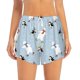 thumbnail image 2 of Balery Skiing penguin Bear Pantalones cortos deportivos para mujer con forro y dos bolsillos, elásticos, para entrenamiento, gimnasio, yoga-X-Large, 2 of 7