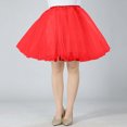 thumbnail image 2 of RUTAYY Women Solid Color Tutu Skirt Party Performance Skirt For Casual Beach School Events Spring Summer Outfits Casual Travel Skirts, 2 of 6