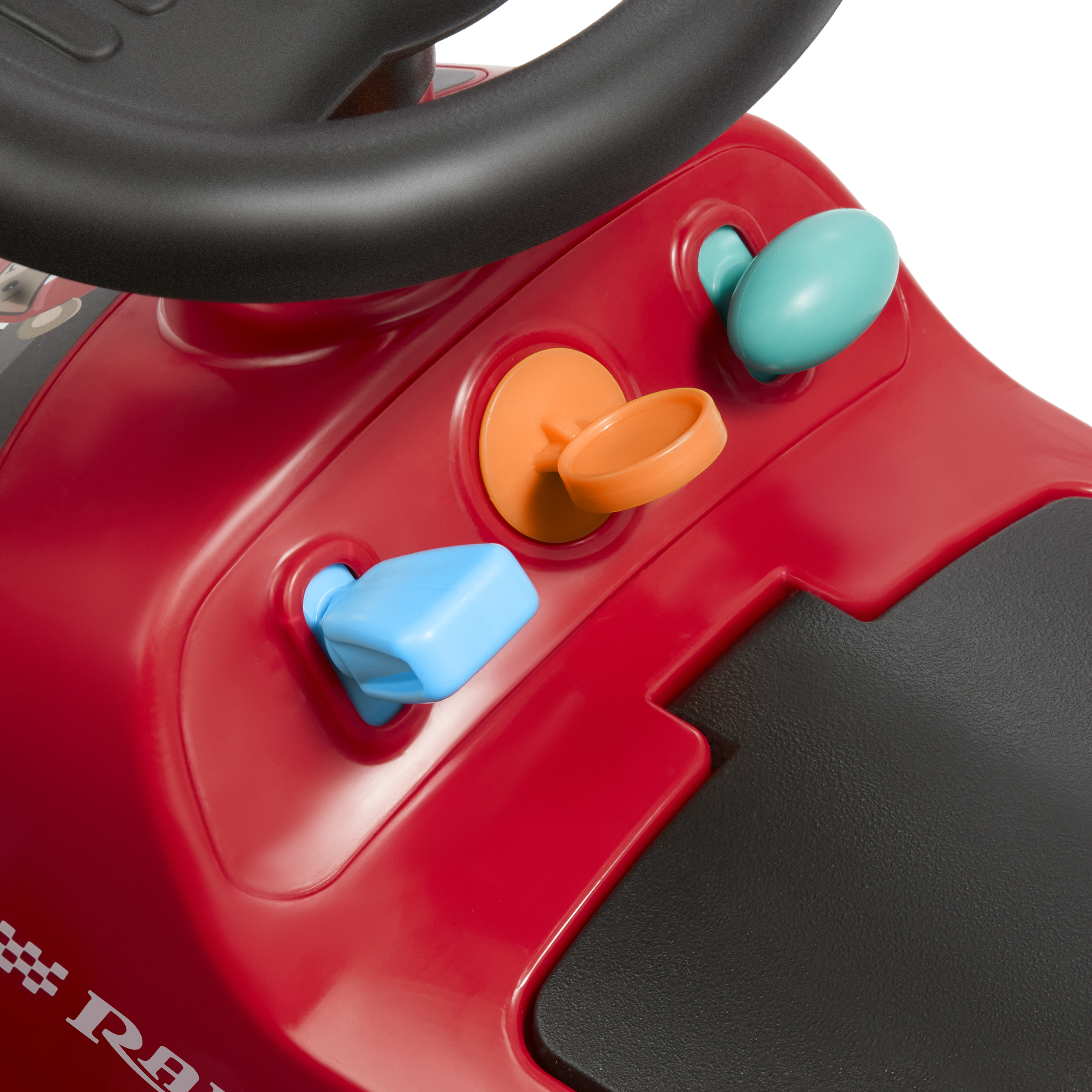 Radio Flyer Pit Stop Play Racecar Ride-On with Tools photo 7