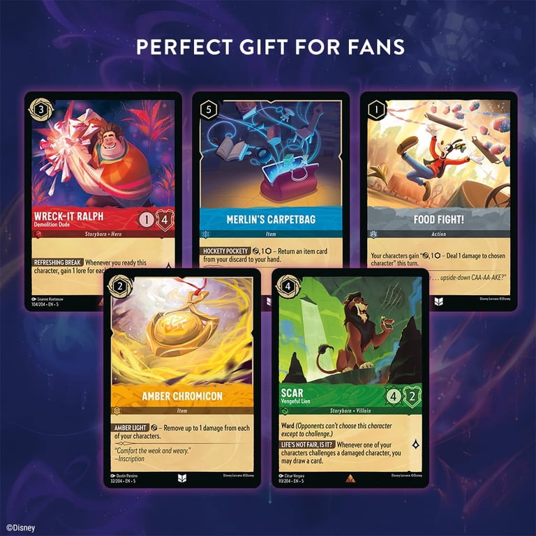 RB DISNEY LORCANA SET 5 BLISTER - Walmart.com