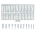 thumbnail image 3 of Nails - 120 Transparent Water Tube Full Coverage Press-On Nail Set for DIY Salon Practice, 3 of 8