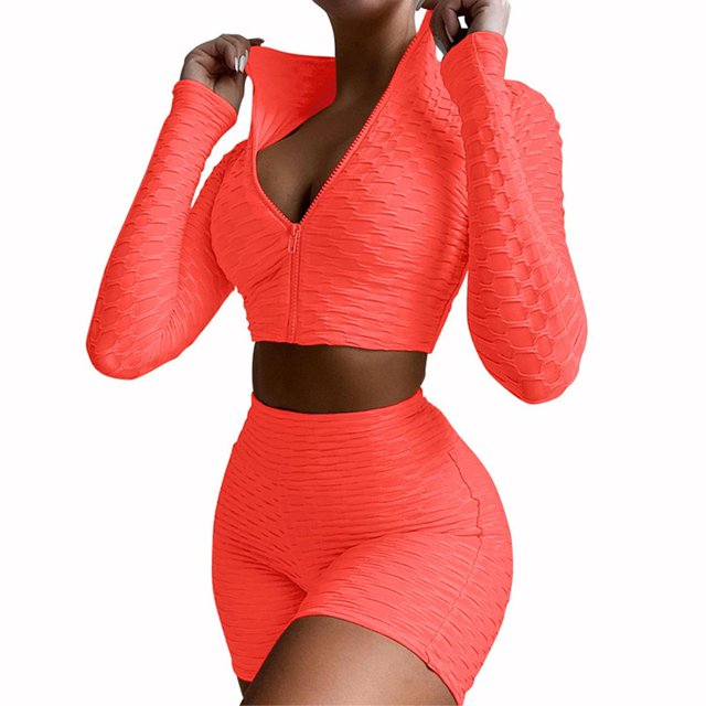 Conjunto deportivo de yoga y running para mujer, ideal para entrenar y hacer ejercicio. L