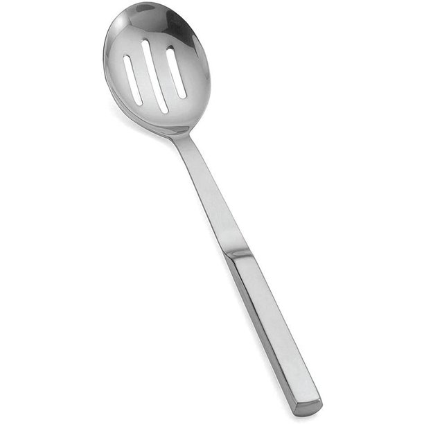 Slotted Serving Spoon, Stainless Steel, 11.75" L