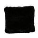 thumbnail image 2 of Thick Plush Wool Throw Pillow Covers 16x16 Inch Cream Soft Decorative Cushion Cover for Sofa Bedroom Pillow Shell -1 pc,Black, 2 of 2