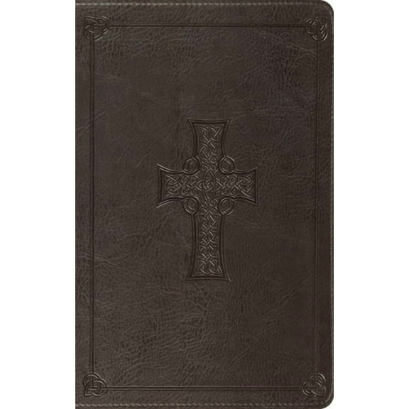 ESV Value Thinline Bible (Trutone, Charcoal, Celtic Cross Design), (Hardcover)