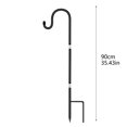 thumbnail image 2 of 75cm 90cm 120cm S Hook Ground Insert Detachable Hook for Outdoor Courtyard Garden Hanging Use, 2 of 5