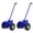 2PC blue, variant on Ataucjin 2 Pack Panel Dolly with Extended Handle, 660 LBS Capacity, Heavy Duty Drywall Cart with 10" Rubber Wheels, Panel Cart for Sheetrock Plywood & Doors Transport