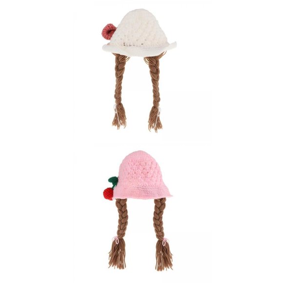 HILABEE Kloware 2 Pcs Bonnet Tricoté pour Bébé Garçons Filles Bonnets Tricoté pour Nourrisson