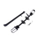 thumbnail image 2 of Reposapiés Soporte De Montaje De Estribo Y Soporte De Patada Para 110cc 125cc Dirt Bike ATV Scooter (Negro) Soledad Estribos para moto, 2 of 9
