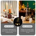 thumbnail image 5 of 1 juego de portavelas giratorio portavelas portavelas de té candelabro de boda HOMEMAXS MX16166416, 5 of 5