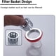 thumbnail image 3 of Anillo de silicona antideslizante para protección de desagües, ambiente de vida fresco con instalación sin esfuerzo para sistemas de drenaje de baños y cocinas (2 piezas), 3 of 5