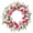 A, variant on Independence Day Pink & White Tulip Wreath for Front Door, Patriotic Spring Wreath with Greenery & Bow, 4th of July Indoor Outdoor Decor for Home Wall Porch Farmhouse Holiday Decoration, 16*16in, D