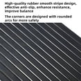 thumbnail image 6 of 1"/1.5"/2" Rubber Threshold Ramp, Doorways Heavy Duty Wheelchair Ramps, Rated 2200 Lbs Load Capacity, Non-Slip Surface Rubber Solid Threshold Ramp for Wheelchair, Scooter, Mobility Scooters, Black, 6 of 9