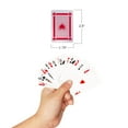 thumbnail image 3 of Gamie Mini naipes de 2,5 pulgadas - Paquete de 6 barajas - Juego de cartas en miniatura - Pequeñas cartas de juego de casino para niños, hombres y mujeres - Regalo novedoso Favor de fiesta mágica para, 3 of 5