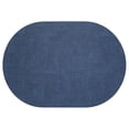 thumbnail image 3 of Placemats Set of 4, Heat Resistant Oval Faux Leather Place Mats 11.8 x 16.9 Inch, Waterproof Wipeable Reversible PU Placemat for Kitchen Dining Table, Indoor & Outdoor, 3 of 9