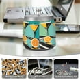 thumbnail image 6 of Yayeee Ashtray with Lid for Cigarette Smokeless Stainless Steel Home Ash Holder, Orange Glasses, 6 of 7
