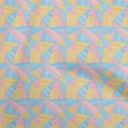 thumbnail image 1 of oneOone Viscose Chiffon Yellow Fabric Tribal Craft Projects Decor Fabric Printed By The Yard 42 Inch Wide, 1 of 4