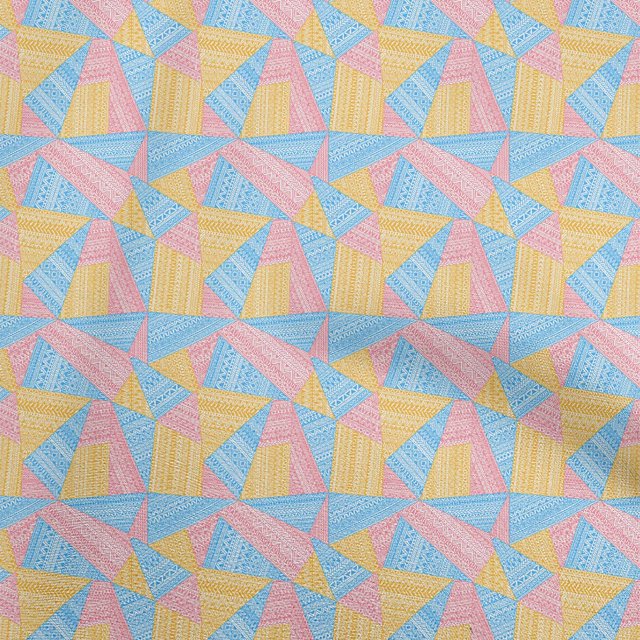oneOone Velvet Yellow Fabric Tribal Sewing Craft Projects Fabric Prints By Yard 58 Inch Wide