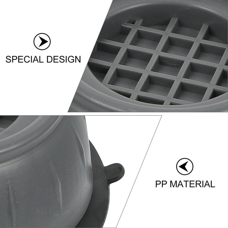 10Pcs Washer Dryer Feet Pad Anti Vibration Pad Washing Machine Foot Mats  Supports 
