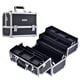 thumbnail image 1 of FRENESSA Estuche de Maquillaje Caja de Cosméticos Grande Bandejas de 6 Niveles con Compartimentos Caja de Maquillaje Profesional Estuche Organizador de Almacenamiento de Joyas Fondo Ajustable con Corr, 1 of 5