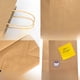 thumbnail image 4 of Bolsa de papel kraft, bolsa de regalo para té con leche horneada, bolsa de regalo para café, embalaje para llevar, bolso de mano, bolsa sensorial, 4 of 6