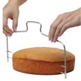 thumbnail image 1 of Cortador Pastel Reposteria Cocina nivelador de cortador de alambre ajustable, 2 alambres de acero inoxidable Cortar el pastel con dos alambres Shuxiu Wang 1327533045476, 1 of 4